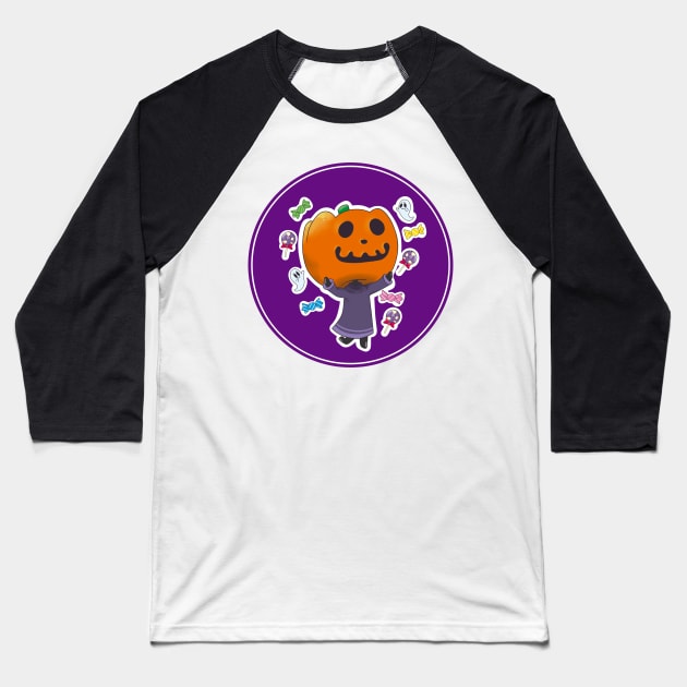Spooky Season Baseball T-Shirt by ClausDraws